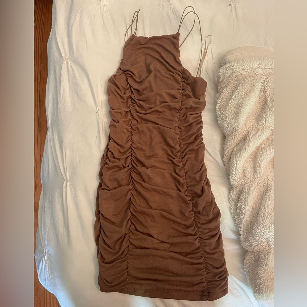 Beige botany dress size medium great condition